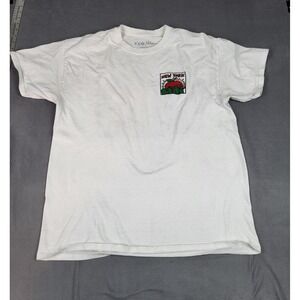 Keith Haring Ripple New York Shirt Mens Large White Lightweight Crew Neck Artist